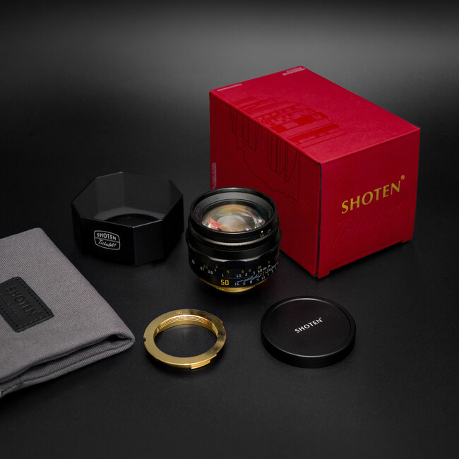 1950年代の国産F1.1レンズへの敬意を、現代の一本に。SHOTEN初の交換レンズ「TRIBUTE 01 - LTM50mm f/1.1」販売開始