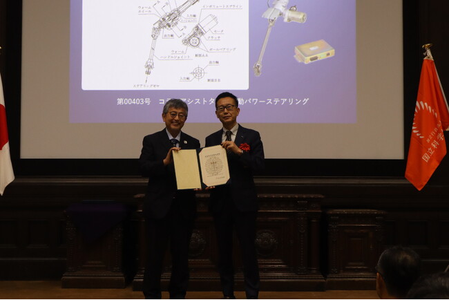 ジェイテクト、「コラムアシストタイプ　電動パワーステアリング」が、国立科学博物館の「未来技術遺産」に登録
