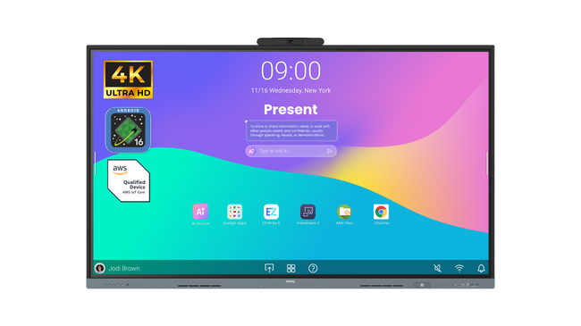 MAYA開発の「WORXHUB AI」で、進行役と助言役のAIがハイブリッド会議を主導！BenQ、AI機能備える電子黒板「WORXHUB BQ05シリーズ」を2026年10月1日(木)に発売