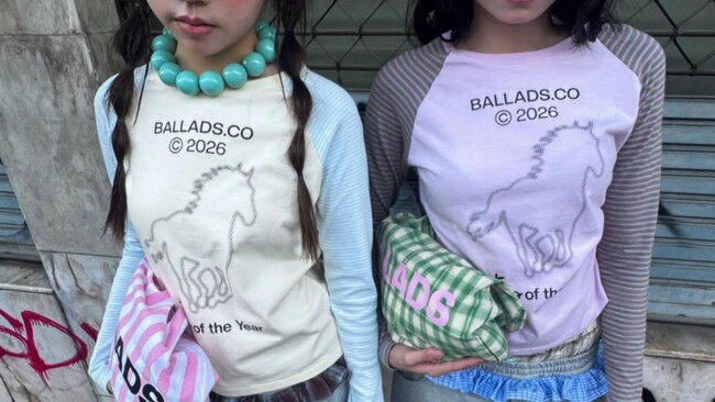 【新規入店】懐かしく甘いY2K感とスポーティストリートが融合！タイ・バンコク発の注目ブランド『BALLADS.CO（バラッズコー）』が、60%に待望の新規入店！