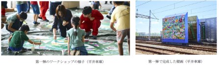 「ゆめ・まちアクション隊～列車の洗車機の壁を飾ろう！～」第二弾を11月1日（日）に阪急電鉄の桂車庫で開催します！公式ホームページにて10月5日（月）から申込受付開始