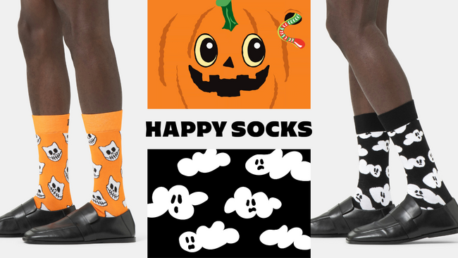 【Happy Socks】「Trick or Socks!」足元からハロウィンをはじめよう！ポップでキュートな最新ハロウィンコレクションが10月2日(金)より発売