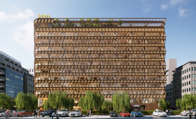 当社初 高層ハイブリッド木造ホテル「（仮称）木挽ビルホテル計画」着工 国土交通省「優良木造建築物等整備推進事業」先導枠に採択