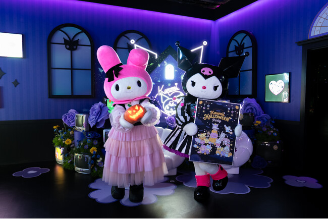 サンリオキャラクターズの体験型展示イベント「Hotel Floria Tokyo」にハロウィンが到来！この秋だけの展示・装飾を楽しめる「Kawaii HALLOWEEN Party」開催