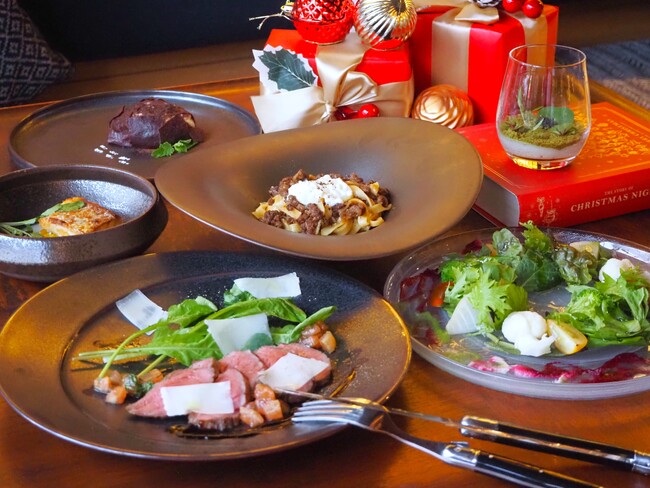 【メルキュール京都ステーション】早めの予約がおすすめ！魚と肉のダブルメインで楽しむ、全6品の期間限定「クリスマスディナーコース」が登場