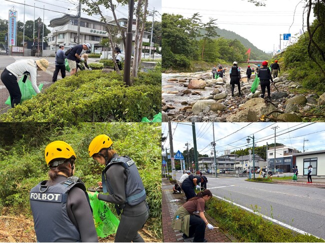 栃木県鹿沼市にて「鹿沼の秋まつり」直前の今宮神社周辺および清流「大芦川」の環境美化・清掃活動を実施