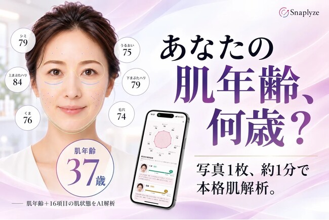 パーフェクト社、LisonoのAI美容解析サービス「Snaplyze」にAI解析技術を提供