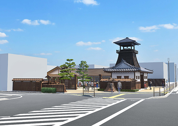 高槻城公園の「高槻城三の丸北」と「北大手スクエア」が来年3/27に開園