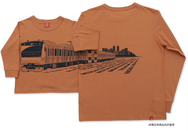 中央線E233系・OJICO「STATIONS」の長袖Tシャツが登場!