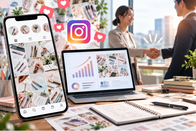 最新WEBマーケティングを学べる無料セミナーを開催― なぜ受注できたのか？文具メーカーへのInstagram提案事例を公開―
