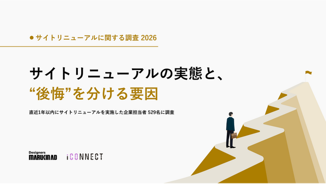 【アイコネクト・マルキンアド・共同調査リリース】サイトリニューアル経験企業の93.8％が「失敗・後悔」を経験--529名調査で見えた、成否を分ける“サイト横断設計”