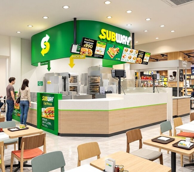 駅直結！大型商業施設「イオンモール大日」にサブウェイ出店　　『イオンモール大日店』10月14日（水）オープン