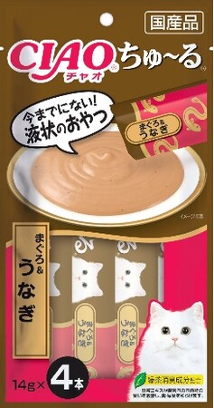 いなばペットフード　大人気の猫ちゃん用おやつ「CIAO ちゅ～る」に新しいフレーバー4種が仲間入り！