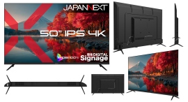 JAPANNEXTが50インチ IPSパネル搭載 USBメモリ再生対応の大型4K液晶モニターをAmazon限定 54,980円で10月8日(木)に発売 JAPANNEXTが50インチ IPSパネル搭載 USBメモリ再生対応の大型4K液晶モニターをAmazon限定 54,980円で10月8日(木)に発売