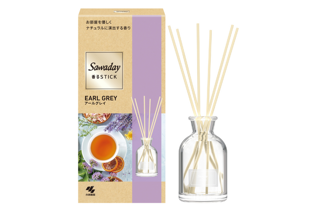 まるで淹れたてのような紅茶の香りで心地よいひとときを　「Sawaday 香るStick アールグレイ」2026年10月22日（木）新発売