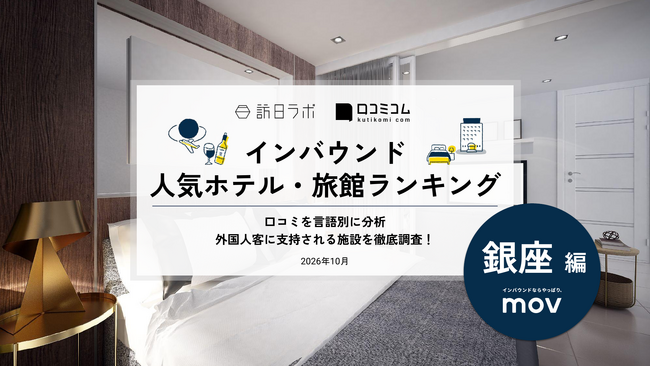 【独自調査】2026年最新：外国人に人気のホテル・旅館ランキング［銀座編］1位は「MIMARU東京 銀座EAST」！| インバウンド人気ホテル・旅館ランキング　#インバウンド #MEO