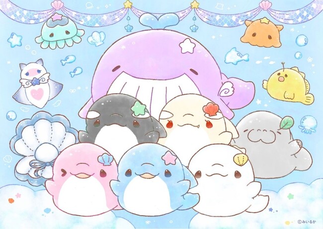 なんばが“ゆるふわ海の世界”に！SNS総フォロワー数150万人超の人気クリエイター「みいるか」とＮＡＮＫＡＩが初コラボ ～GREATER NAMBA FESTIVAL～
