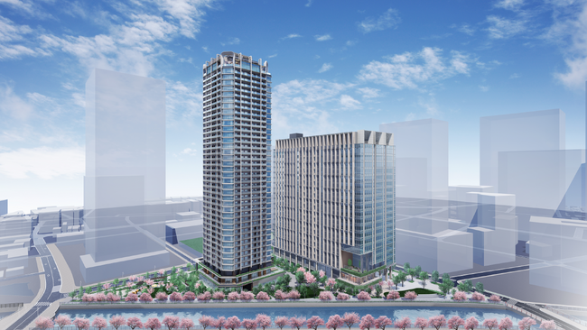 大崎・五反田エリアのまちをつなぐ職住一体複合再開発「大崎リバーウォークガーデン」 新たなライフスタイルを体現する業務棟の施設名称が決定