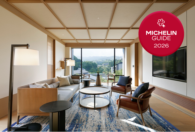 【ROKU KYOTO, LXR Hotels & Resorts】3年連続となる「１ミシュランキー」を獲得
