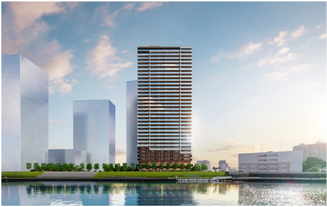 ホシノアーキテクツがマスターデザインアーキテクトとして参画する、新築分譲マンション「パークタワー千住大川端」の物件公式ホームページが公開