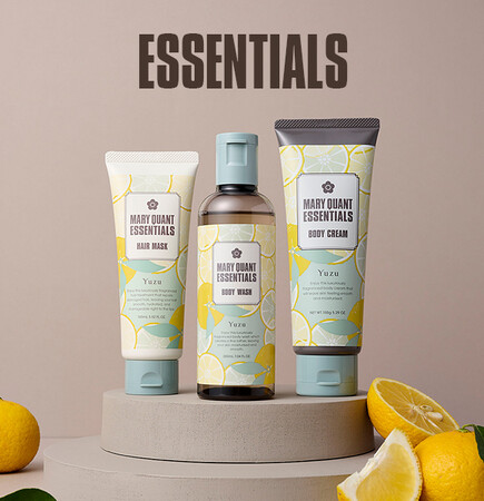 『MARY QUANT ESSENTIALS』から、すっきりとした甘さと爽やかさで、リラックスできるユズの香りのボディ＆ヘアケアアイテムが限定発売！