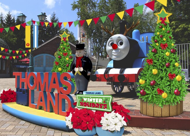 トーマスがトナカイに変身！？クリスマス限定“赤鼻のトーマス”が登場！！「トーマスランドクリスマス 2026」11月2日(月)より開催