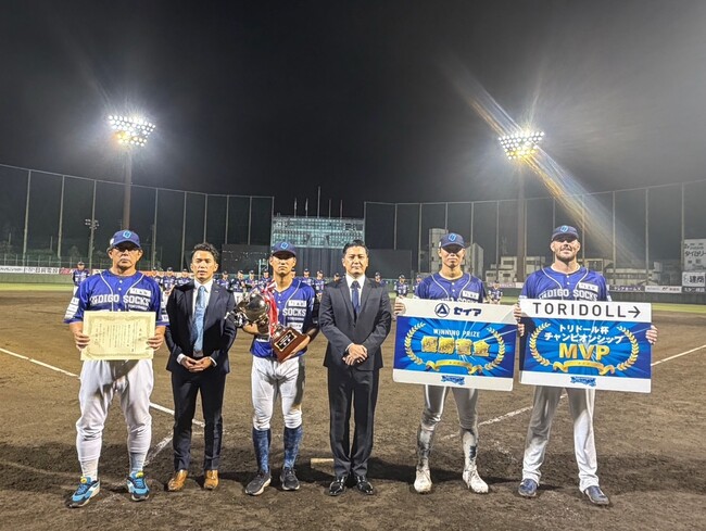 トリドールHD主催「四国アイランドリーグplus トリドール杯チャンピオンシップ2026」徳島インディゴソックスが3年ぶり8度目の年間総合優勝