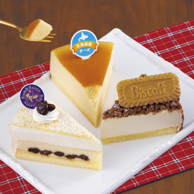 ご褒美チーズケーキが勢ぞろい！ザクザク、なめらか、ふわっじゅわっ。食感の違いも楽しめるラインアップ