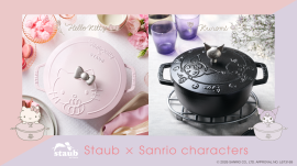 「Staub × Sanrio characters」メインイメージ 「Staub × Sanrio characters」メインイメージ