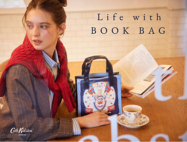 Cath Kidston新プロジェクト「Life with BOOK BAG」、10月28日（水）より代官山 蔦屋書店にてPOP UP開催！お気に入りの「BOOK BAG」と過ごす愛おしい日常を提案