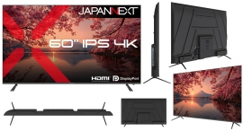 JAPANNEXTが60インチのIPSパネルを搭載した大型4K液晶モニターを104,800円で10月15日(木)に発売 JAPANNEXTが60インチのIPSパネルを搭載した大型4K液晶モニターを104,800円で10月15日(木)に発売