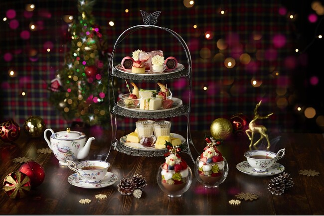 【冬の楽しみ 苺とショコラのクリスマスアフタヌーンティー】ザ ロイヤルパークホテル アイコニック 東京汐留
