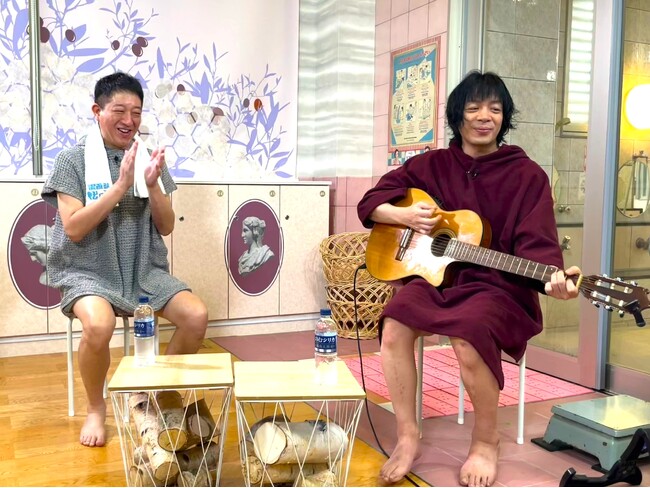 “ととのい”ゲストに、銀杏BOYZの峯田和伸！破天荒なステージ秘話から俳優活動での苦悩まで、峯田和伸の人生観に迫る！『サバンナ高橋の、サウナの神さま』あす10月17日（土）夕方6時