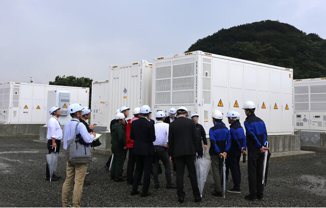 TESSグループ、「静岡菊川蓄電所」にて機関投資家・アナリスト向け現場見学会を実施