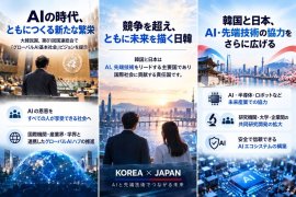 韓日友好Labが公開したカードニュース「AIの時代、ともにつくる新たな繁栄」 韓日友好Labが公開したカードニュース「AIの時代、ともにつくる新たな繁栄」