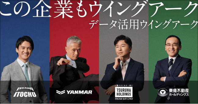 ウイングアーク１ｓｔ、導入企業4社のキーパーソンが自らの言葉で語る新ブランド広告を展開　AI時代のデータ活用を“経営判断”の視点で発信、10月19日より都内交通広告・動画で順次公開