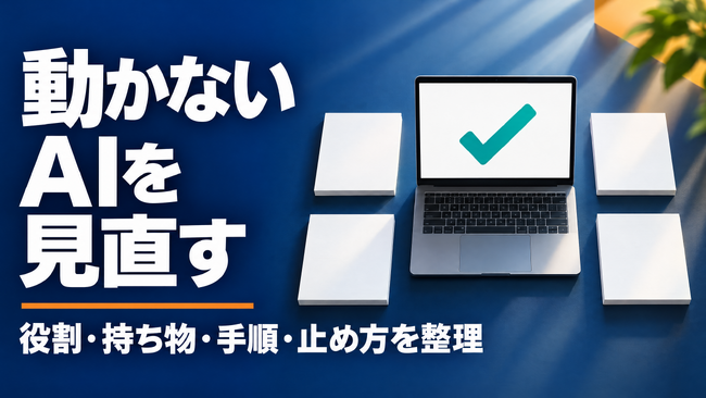 コミクス、AIエージェントの「4つの空欄」を埋める実践教材を制作