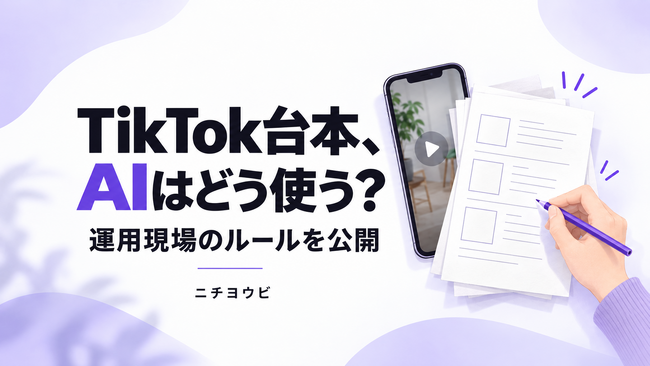 AIを活用して作成したTikTok台本1,920本を調査、33.3％が再生数10,000回以上に　運用代行会社が自社データを分析