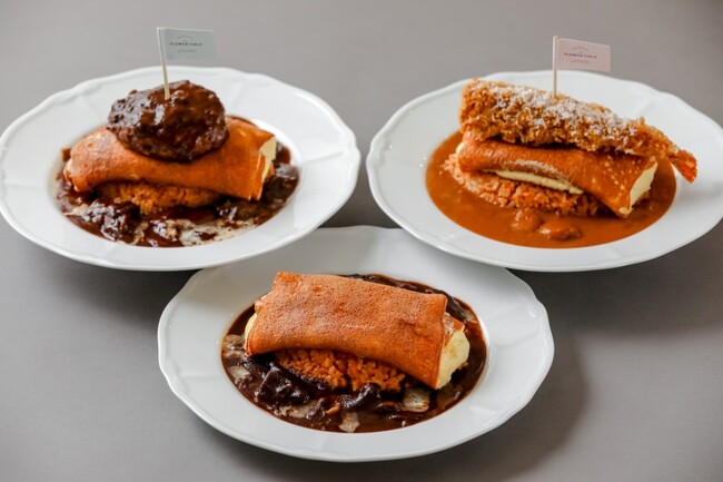 名古屋栄三越 3F ビストロカフェ「THE FLOWER TABLE」で、ふんわり食感が魅力の新感覚「スフレオムライス」メニューが2026年10月28日（水）から販売開始！
