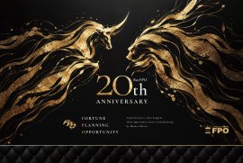 証券バー「Bar FPO」創業20周年記念ビジュアル 証券バー「Bar FPO」創業20周年記念ビジュアル