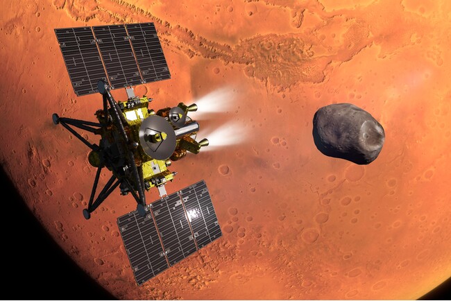 明星電気の技術が支える火星衛星探査計画「MMX」
