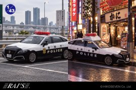 RAI'S 1/43 トヨタ クラウン ハイブリッド (AZSH21) 2025 警視庁高速隊 / 大阪府警察警ら車両 RAI'S 1/43 トヨタ クラウン ハイブリッド (AZSH21) 2025 警視庁高速隊 / 大阪府警察警ら車両