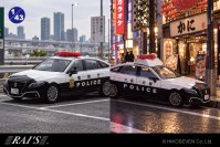 最新仕様の220系クラウンパトカーを再現！警視庁高速隊＆大阪府警察の2車種がRAI'Sから登場