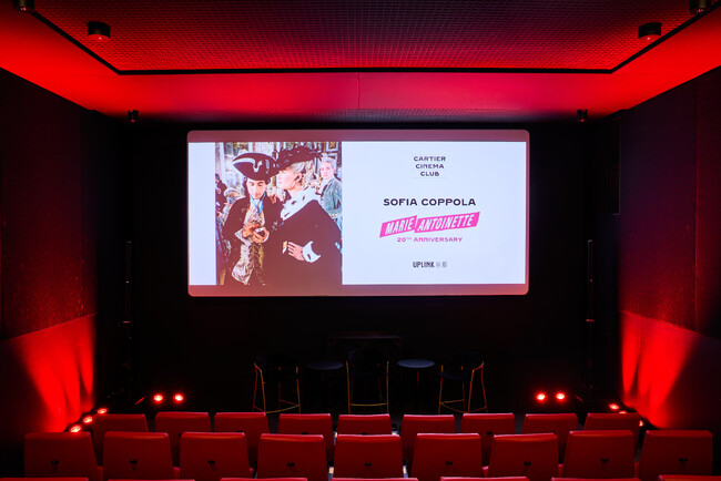 カルティエ、京都にて「Cartier Cinema Club」特別上映会を開催。ソフィア・コッポラ監督の『マリー・アントワネット』公開20周年を祝福