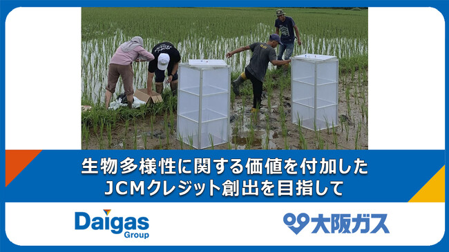 インドネシアにおける水田由来メタン排出削減プロジェクトへの生物多様性評価技術の提供