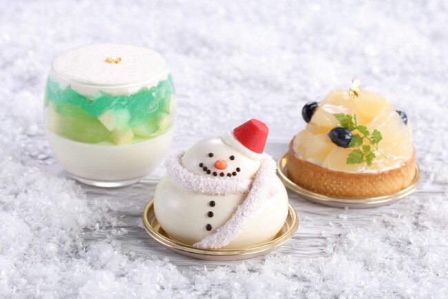 【シェラトン都ホテル大阪】雪だるま形のケーキやグラタンパンなど冬季限定商品を販売「ボージョレ・ヌーヴォー」などお酒と楽しむチーズブレッドも新登場