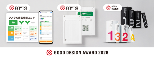 アスクル、商品・仕組みの3案件で2026年度グッドデザイン賞を受賞