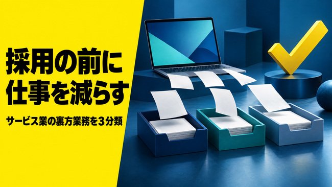 サービス業の裏方業務を３分類、コミクスが生成AI実装ミニ教材を制作