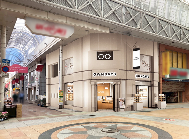 【OWNDAYS｜オンデーズ】九州初となるアーケード商店街出店鹿児島県内5店舗目「鹿児島天文館店」が10月23日（金）オープン！地域密着型店舗で、気軽に立ち寄れるメガネ選びを提供