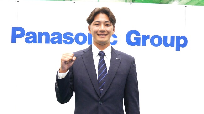 パナソニック野球部 柿本晟弥選手、プロ野球ドラフト会議で埼玉西武ライオンズから2位指名